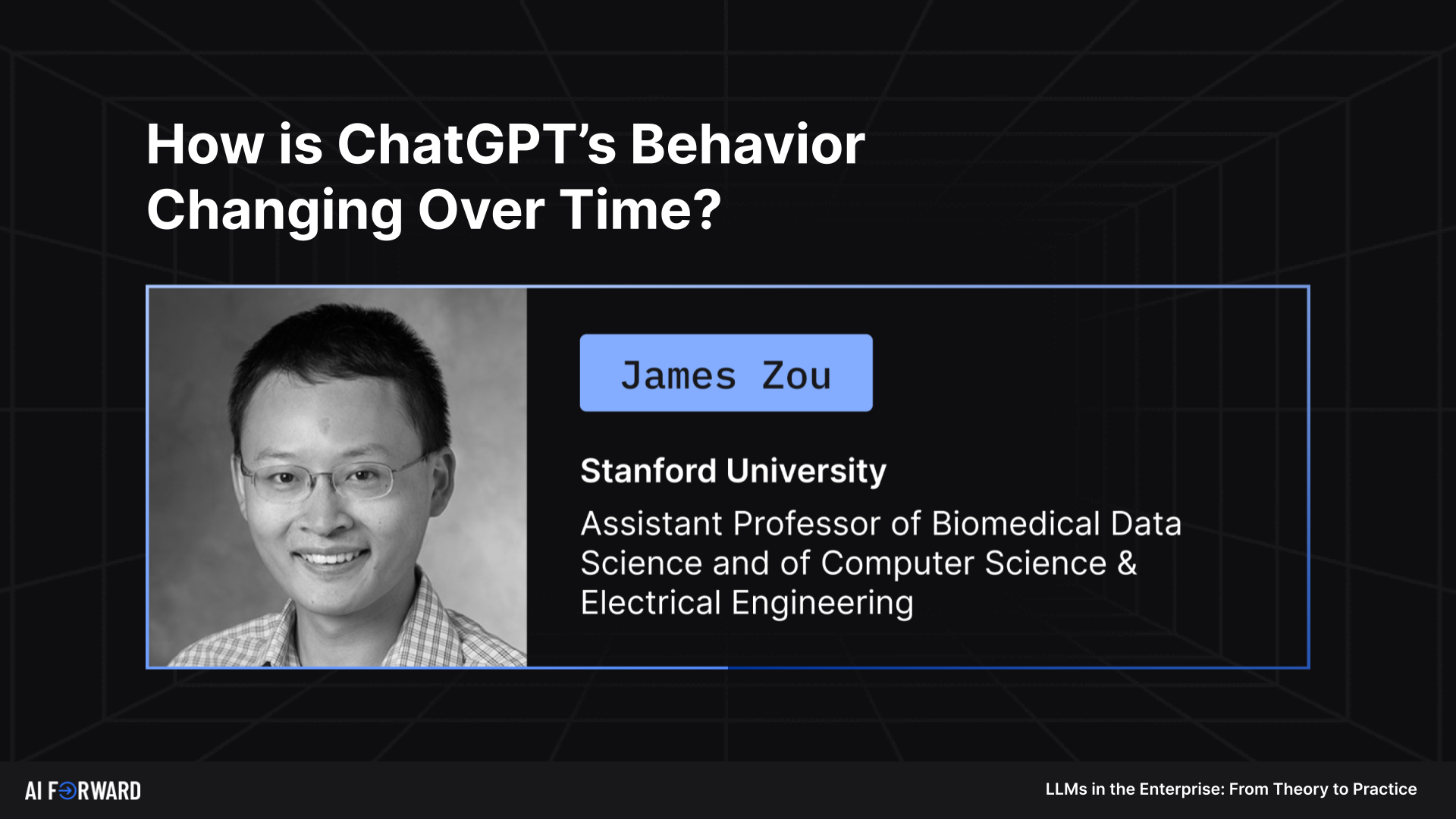 AI Forward Summit - LLMs in the Enterprise video image cover for How is ChatGPT’s Behavior Changing Over Time?